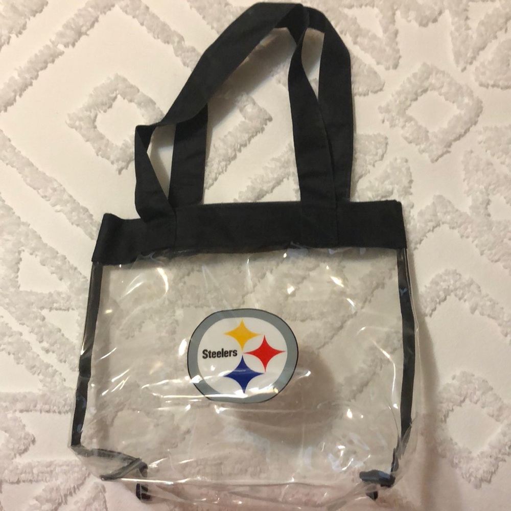 Clear Pittsburgh Steelers Tote